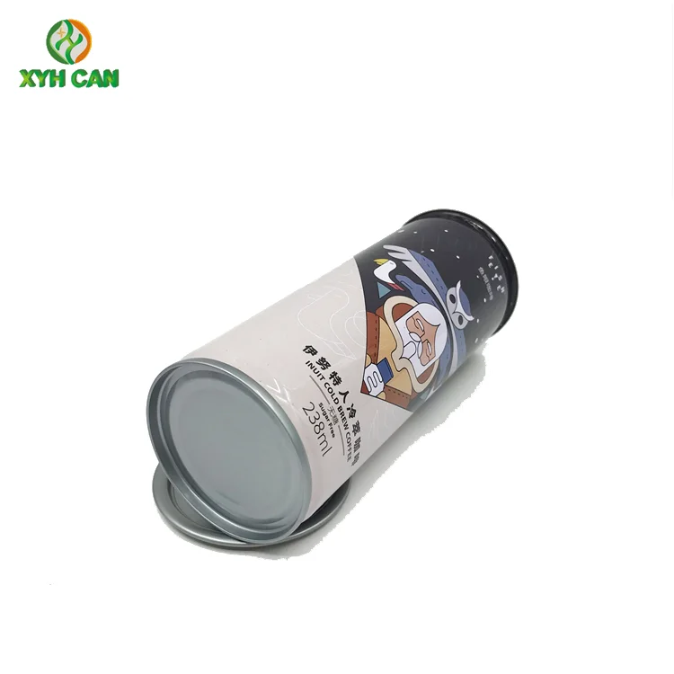 70-133mm Height multifunctional professional whiskey tin can packaging