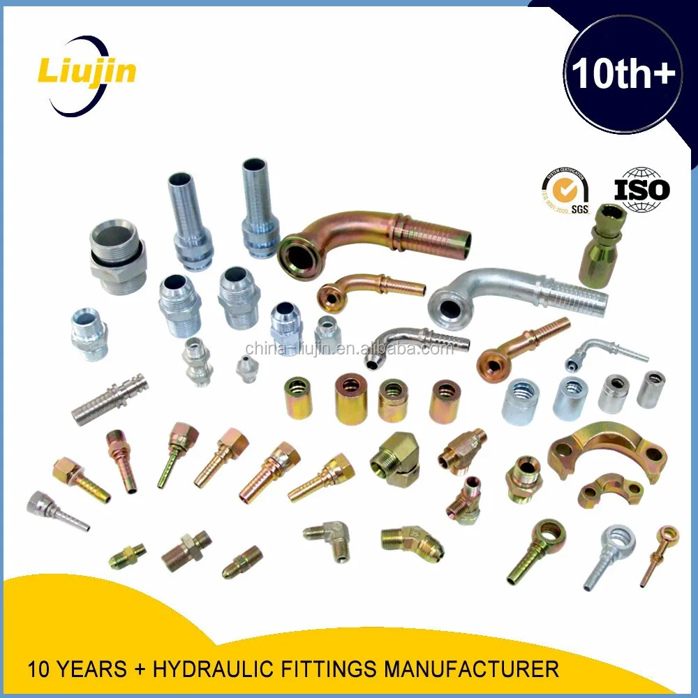 2017 factory supply oem HYDRAULIC HOSE FITTINGS