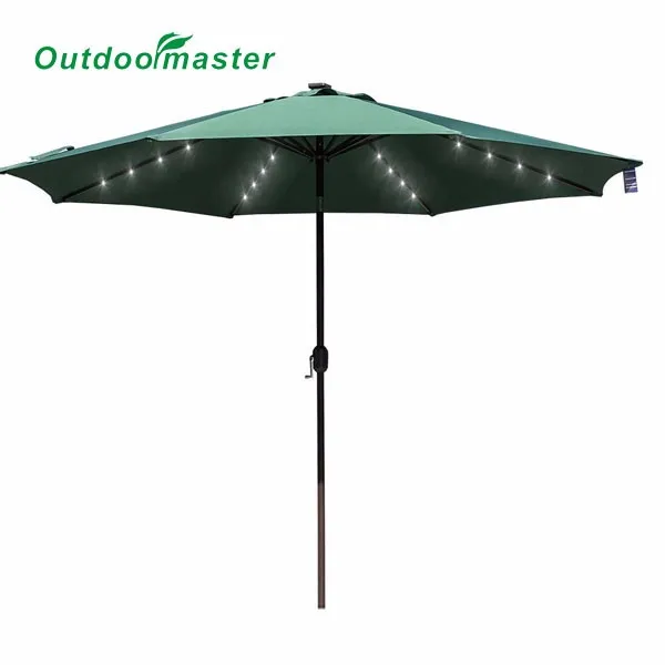 Market Umbrella Solar Light Garden Parasol 40 Led Market Umbrella Solar Light Garden