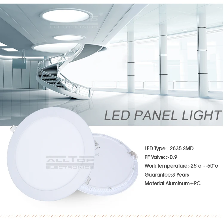 High quality surface mounted round 18 w LED panel light