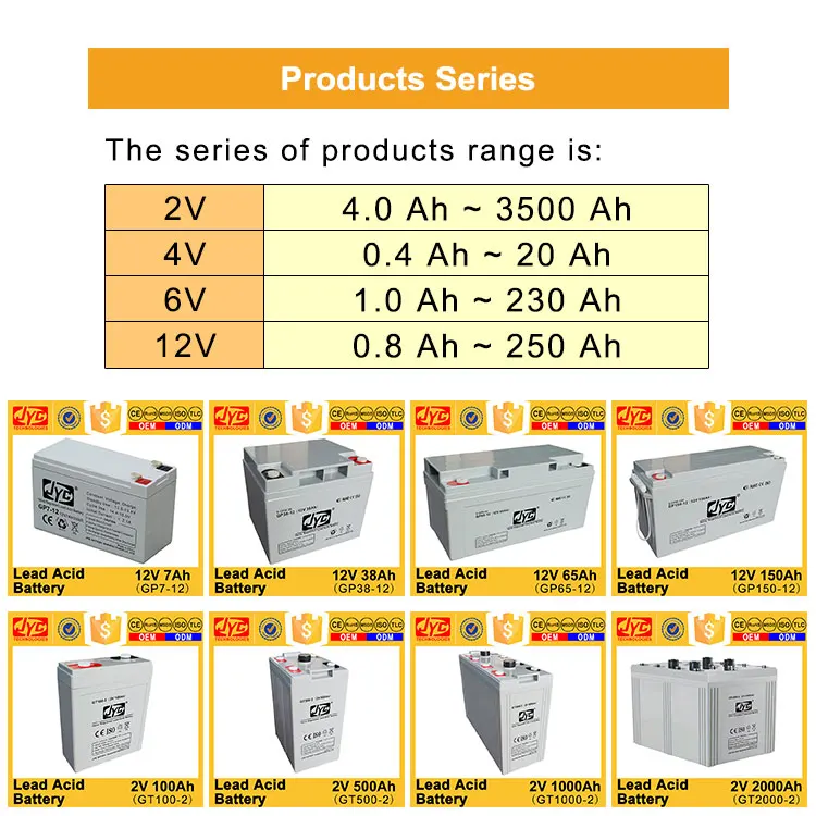 Wholesale Quality Sealed Lead Acid Importers South Africa 200Ah 12v Battery