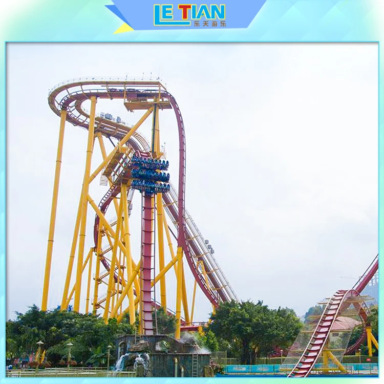 Vertical Roller Coaster Large Outdoor Best Selling Amusement Park