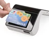 Handheld android EMV payment card POS terminal NFC reader with printer scanner
