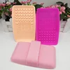 Silicon Makeup Brush Cleaning Mat Makeup Brush Cleaner Pad Cosmetic Brush Cleaning Mat Portable Washing Tool