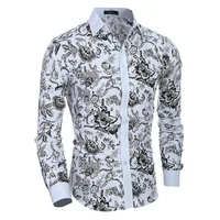 

latest full print shirts for men slim fit