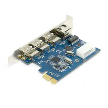 20pcs Gigabit Ethernet Network LAN 3 Port USB 3 0 to PCI E Card PC Adapter