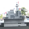 Chinese large military ship model