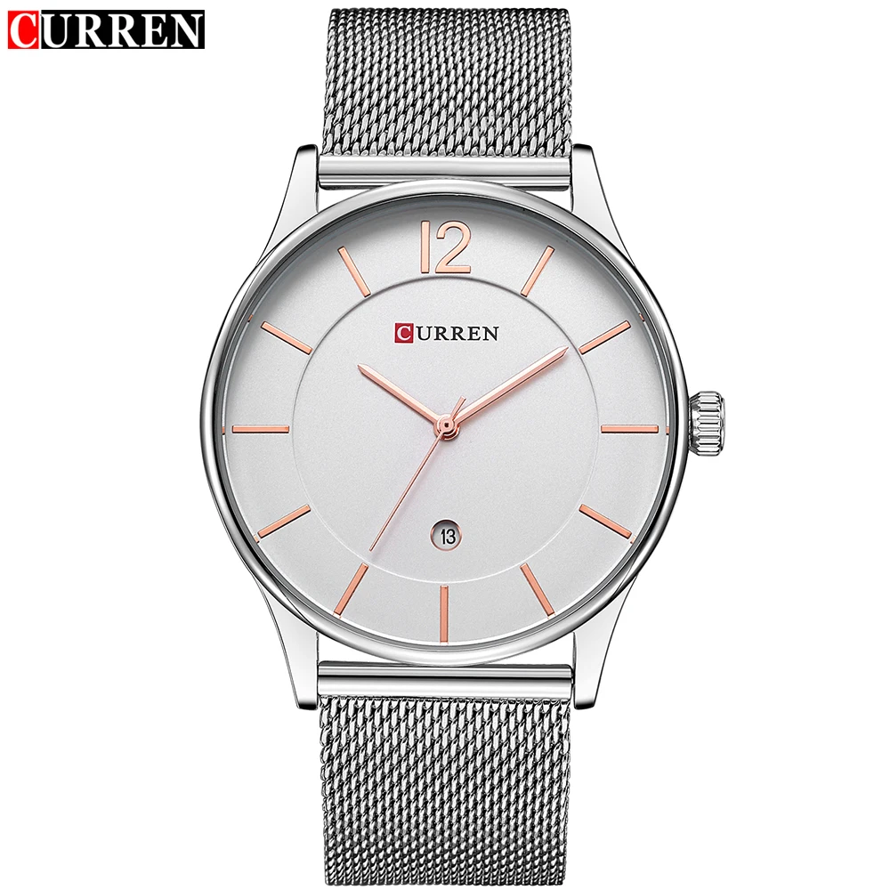 

CURREN 8231 Men Japan Quartz Watch Casual Simple Ultra Thin Man Calendar Business Watches, N/a