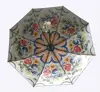 auto open/close fashion lady umbrella folding umbrella