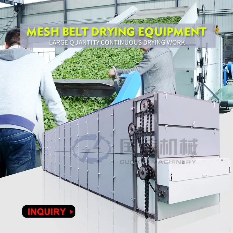 Hemp hot air drying machine