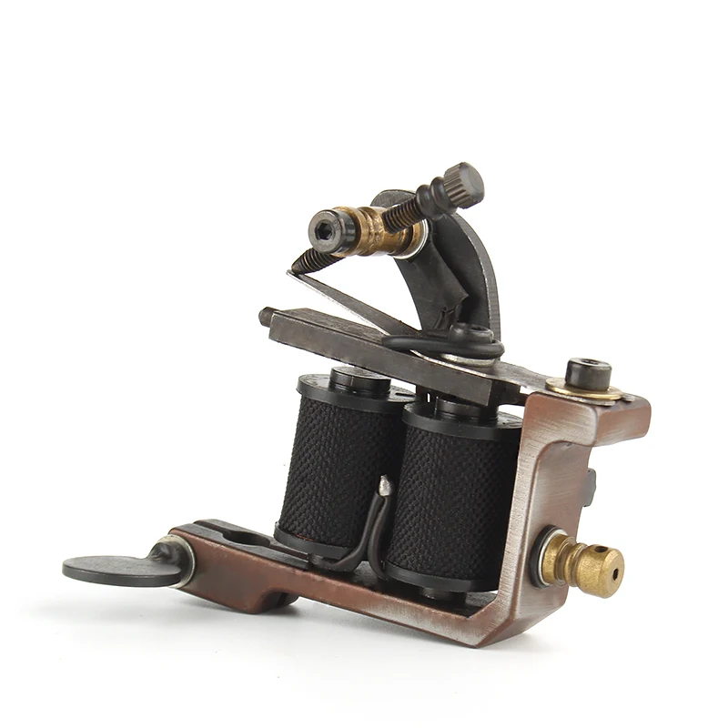 

Top Quality Coil Tattoo Machine 10 Warp Coil Light Weight Tattoo Guns For Shader&Line, Black