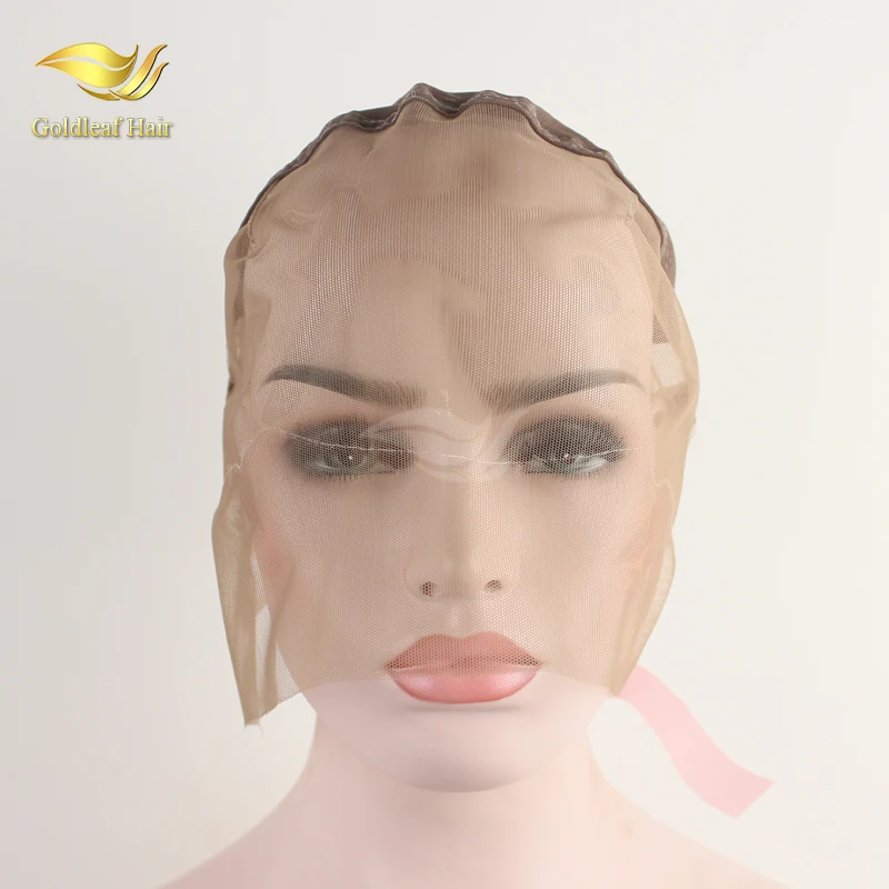 Wholesale Light Brown/medium Brown/dark Brown Full Lace Wig Caps With