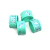 Cheap custom logo unicorn slap band lovely slap band bangles silicone snap band