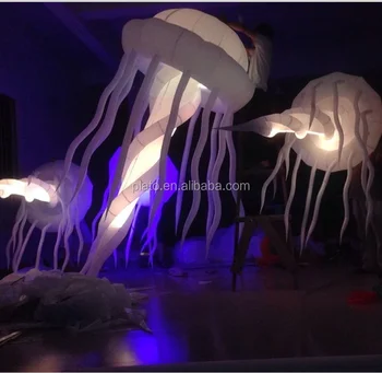 Inflatable Jellyfish Light Jellyfish Night Light Diy Jellyfish