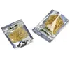 Clear Window Reclosable Aluminum Foil Zipper Plastic Packing Pack Bag Zip Lock Bag Storage Mylar Package
