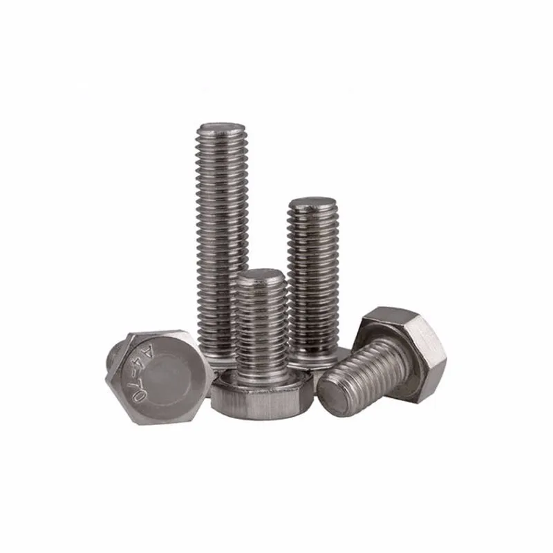 A2 A4 Stainless Steel Ss304 Ss316 Hexagon Hex Head Bolt Din933 Din931 ...