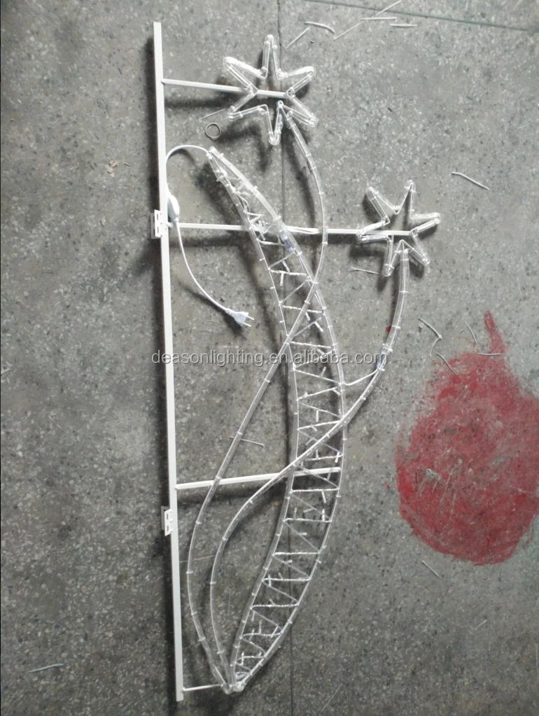 christmas decoration lighting poles