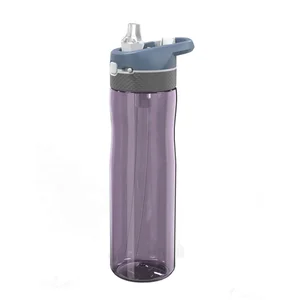 Image of Bicycle Spill-proof Food Grade Tritan Bottle with Straw for Adults Portable Sport Drinking Bottle
