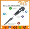 Digital Thermometer for Rectal Oral and Axillary Underarm Body Temperature Measurement, Flexible Tip, Waterproof (Red More Accur