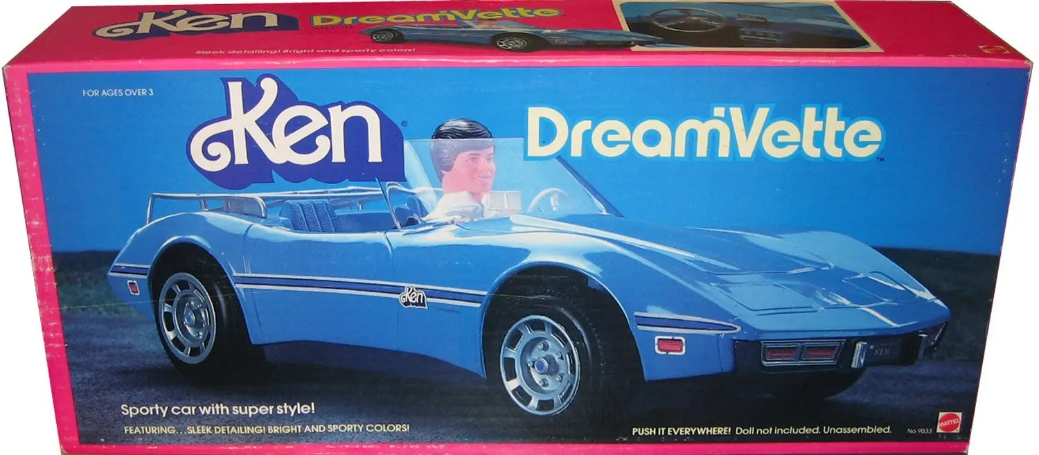 barbie dream car corvette