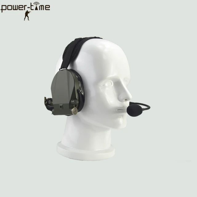 Wired communication 3m earmuffs peltor over cap headset DF-1