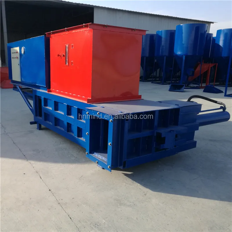 Hydraulic Square Paddy Pine Straw Baler Scrap Packing Machine In
