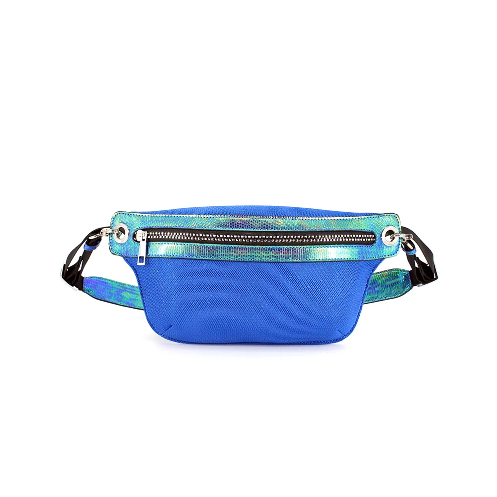 

2021 New style OEM high quality luxury fashion outdoor waterproof waist bag light breathable nylon mesh cloth fanny pack