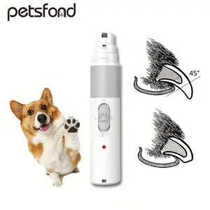 Image of Rechargeable Electric Nail Clipper Pet Nail Grinder