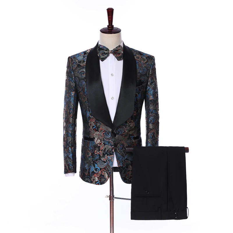 New Pattern Custom Made Best Brands Wedding Men's Suits