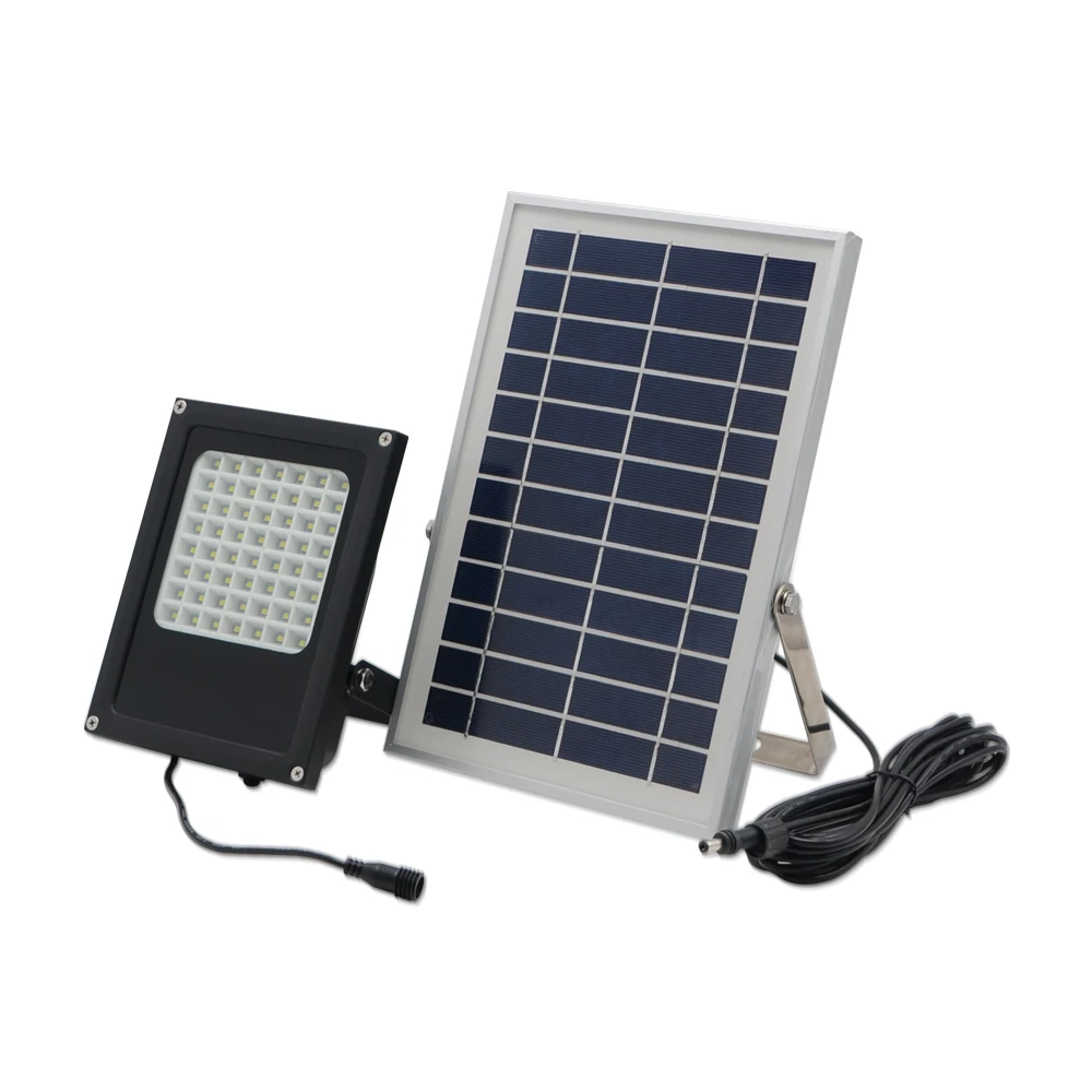 new led mini solar panel street light 6v*6w panel light sensor spotlight