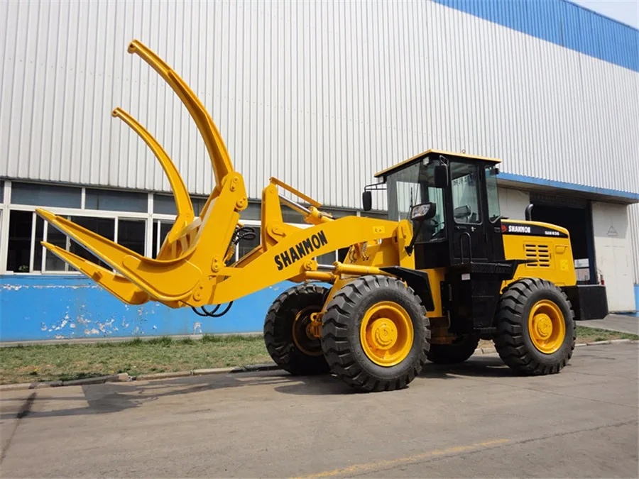 3ton Wheel Loader Front End Bucket 1.7-2.5cbm 92kw Factory Price Loader ...