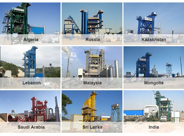  Mobile asphalt plant