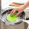 Amazon Hot Selling Silicone Dish Cleaning Sponge Scrubber Multi Functional