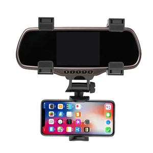 Universal Car Rearview Mirror Phone Holder 360° Rotation