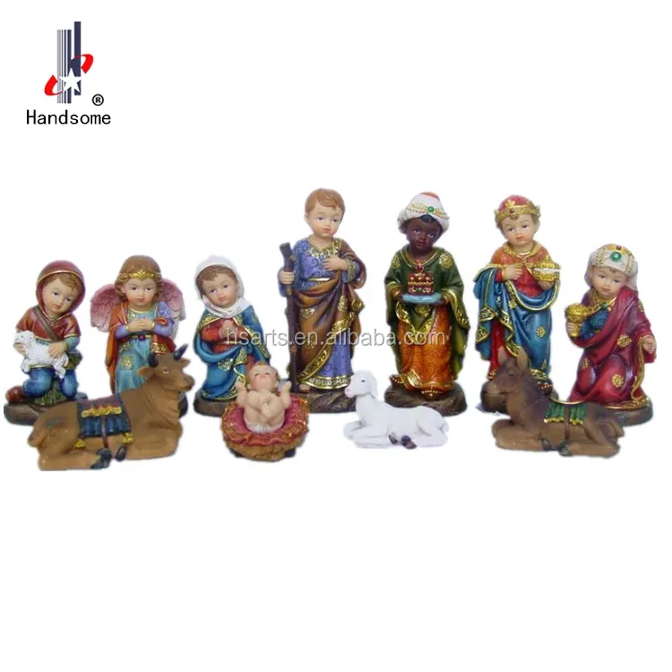 8 Inch Home Decoration Religious Items Jesus Birth Christmas Crib