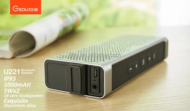 Best design wireless vatop style ipx5 waterproof soundbar bluetooth shower speaker handsfree music speaker - ANKUX.COM