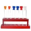 good price medical lab disposable flat bottom 12x75 screw caps measuring clear plastic glass test tubes for school education