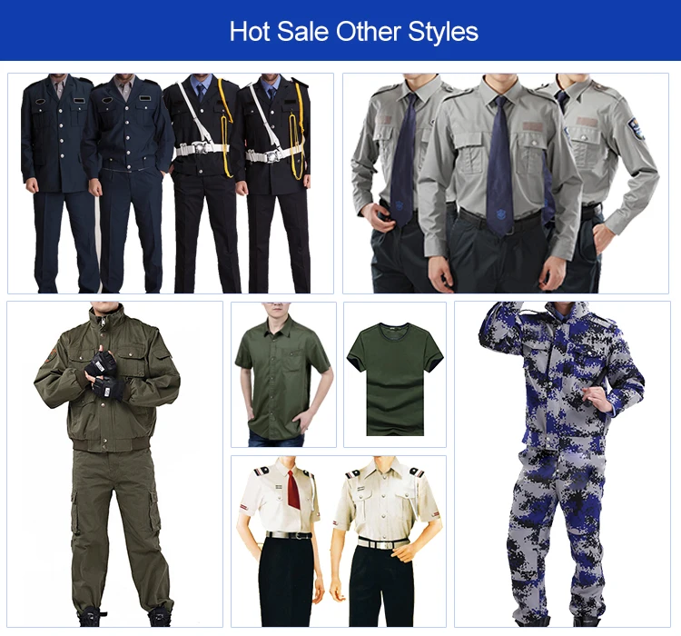 Low Price Malaysian Army Security Guard Uniform Color For Men - Buy ...