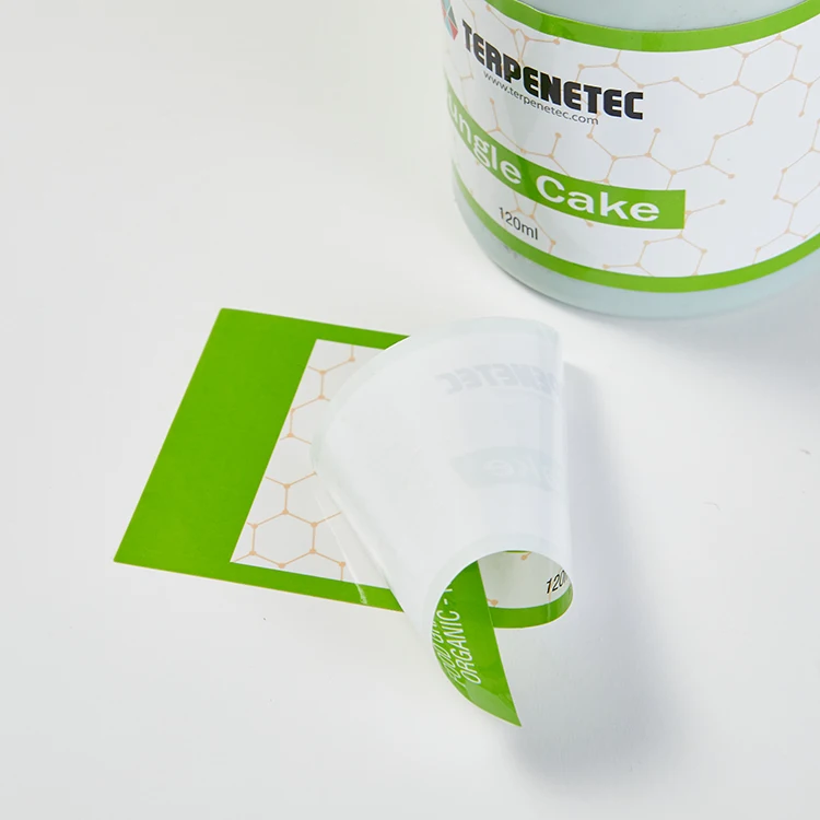 Waterproof Shampoo Bottle Sticker Labels For Bags Colored Stickers