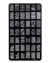 Flower Design Nail art Image Stamp Plates Polish Stamping Manicure Image XY18 Size 14 5cm by