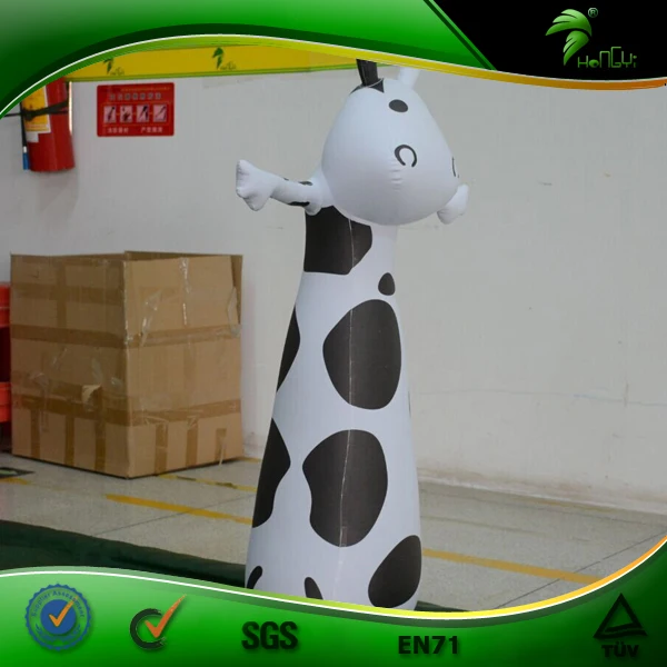 Hongyi Customized Made Cute Inflatable Milk Cow Inflatable Animal
