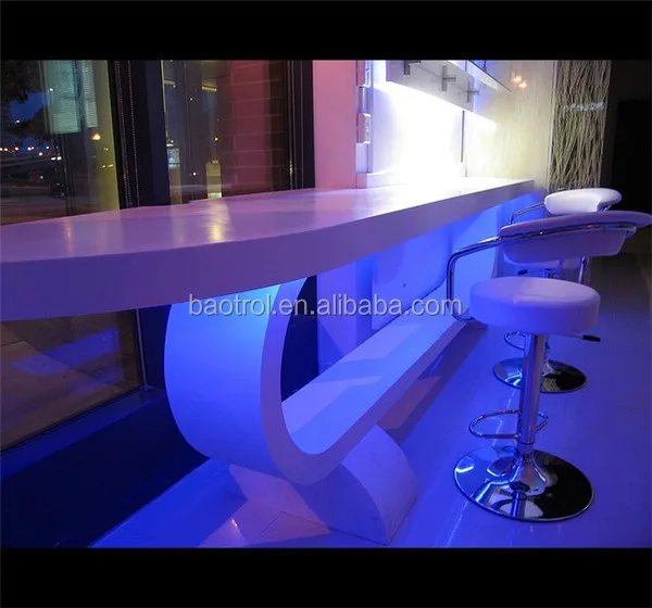Hot Selling Commercial Bar Counter Design Nigh Club Bar Counter Club