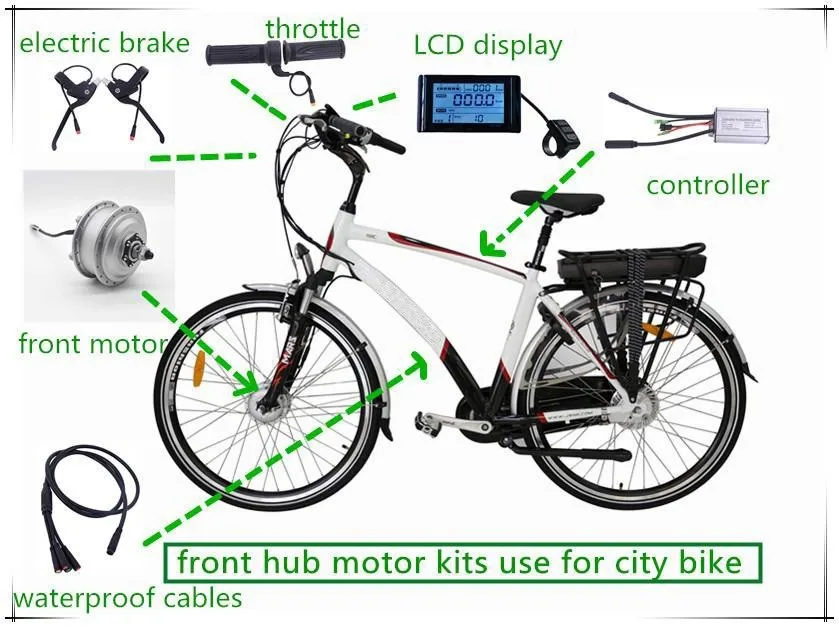 26 inch electric bike front wheel