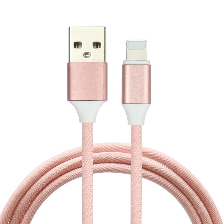 New Fast Braided Mobile Charger Cable Data Cable For iPhone