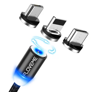 FLOVEME 1M Magnetic Phone Charging Cable