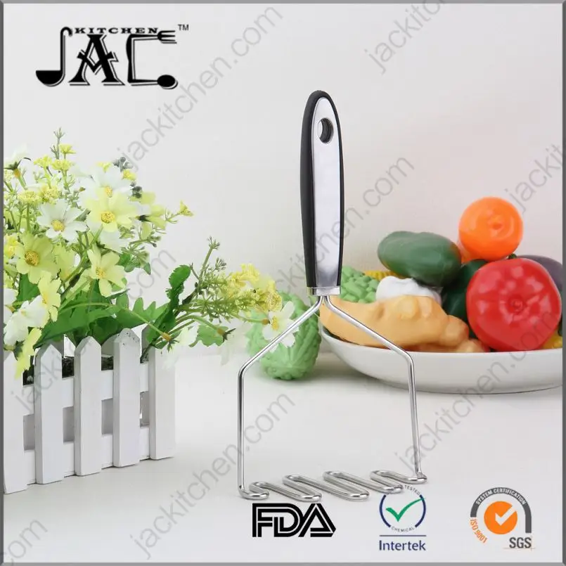 Man Made Durable Stainless Steel Potato Round Masher