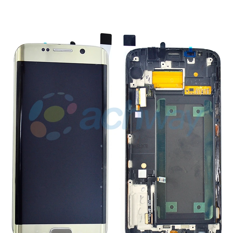 

Wholesale LCD Display For Samsung Galaxy S6 Edge G925 LCD Screen with Touch Digitizer Spare Parts, Black/white/gold