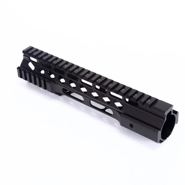 
Tactical AR-15 M4 M-LOK 10 inch Slim Free Float Handguard Hard Anodization Aluminum 