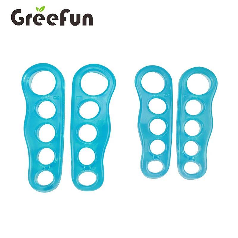 

Toe Nail Corrector Finger Corrector Hallux Valgus Flexible Toe Spacers Spreader Rubber Toe Stretchers Used For Sports Activities, Blue;black;white;custom colors