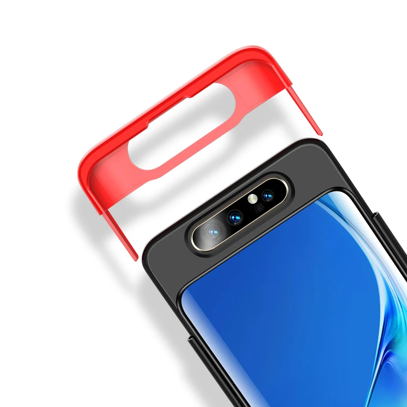 

GKK shockproof hard phone cover case for Samsung A80, A80 case, Red,black,pink,blue, gold ,